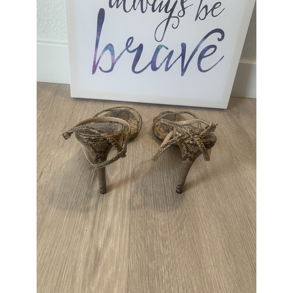 ( 17 ) Raye womens heels brownn color size 9 - Picture 3 of 6